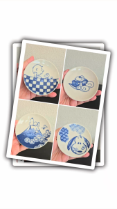 Peanuts Afternoon Tea Snoopy small ceramic plate