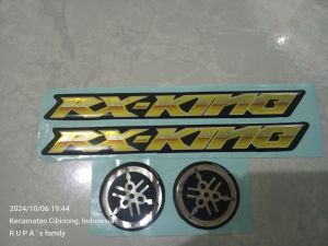 emblem timbul resin box rx king 2007-2008
