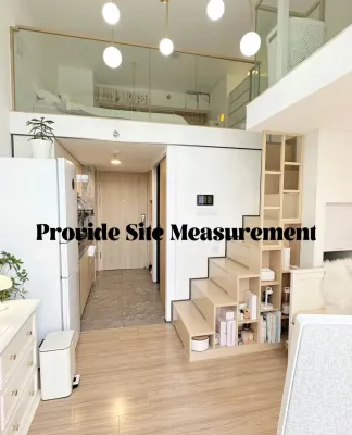 【SG Seller】Customized Loft Bed / Storage Bedframe with staircase with Study Area / Furniture Customization/ Bedroom design & Renovation