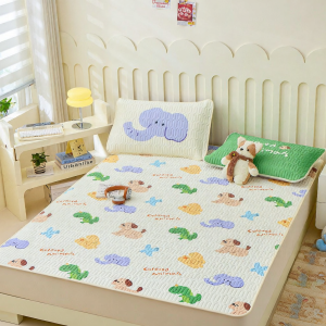 DOHIA | Cool Latex and Ice Silk Bed Sheet Set