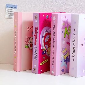 A5 Cartoon loose-leaf photo album chasing stars small photocard binder album photo storage book