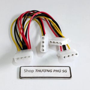 Cáp chia ATA 1 ra 3 (Ata Molex IDE - 4 Pin) / Cáp dài 15Cm
