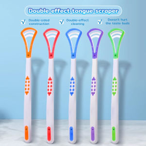 ZEO Tongue Cleaner Oral Mouth Hygiene Dental Care Plastic Scraper
