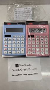 Kalkulator Warna CM-805 12 Digit - Calculator Check Dual 2 Power