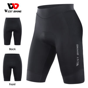 WEST BIKING Cycling Shorts for Men Sponge Padded Shockproof Road MTB Cycling Shorts Dri-Fit Cycling Short With Padding