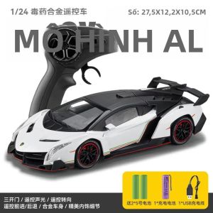Chezhi1:24 Tỉ Lệ 1:24 Lamborghini Xe Ô Tô Điều Khiển Từ Xa Đồ Chơi Mô Hình Có Âm Thanh Và Ánh Sáng Tính Năng Kim Loại Diecast Quà Tặng Cho Bé Trai Sinh Nhật Bộ Sưu Tập Xếp Hình