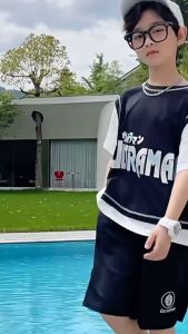 B&B 3-12YO Children Boy Ultraman T-Shirt Set Short Sleeve Short Pants Baju Raya Baju Budak Lelaki Budak Kanak Casual Boys Fashion Shirts 中男童套装