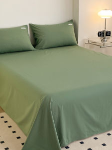 SHAYA | Bộ Drap Giường Phong Cách Đơn Giản 100% Bông Cotton Đã Rửa Nước 3 Miếng
