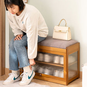 Multi-function Entryway Shoe Cabinet and Bench