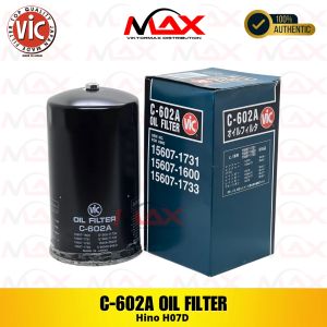 C-602A Vic Oil Filter for Hino H07D