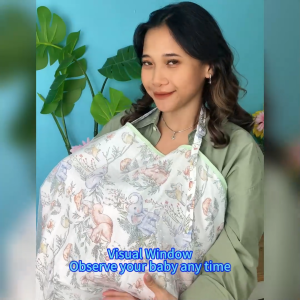 【Gift Box】 Einmilk Mommy Nursing Cover Multi-Use Nursing Cover Baby Swaddle Cover Baby Sleeping Blanket QNC