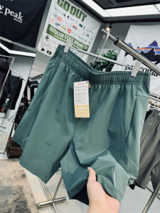 กางเกงขาสั้นวิ่งแบบยืดหยุ่นระบายอากาศได้ดีสำหรับผู้ชาย กางเกงขายาวทรงตรงสำหรับฤดูร้อน กางเกงลำลองสำหรับกลางแจ้ง