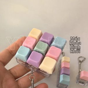 Đèn LED Bàn Phím Fidget Móc Khóa 9 Trong 1 Đồ Chơi Giải Tỏa Căng Thẳng Nút Giải Nén Fidget Quà Tặng Cho Người Lớn Sinh Nhật Ủng Hộ Tiệc