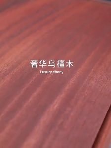 [HomeAmaze] Wooden Double-sided Cutting Board Kitchen Chopping Board Stainless Steel Cutting Board ebony cutting board