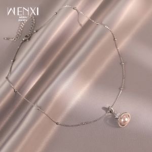 WENXI | Elegant Luxury Unique Detachable Pendant Necklace