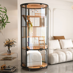 MIAOZAN | Luxury 360 View Cat Villa Compatible with Smart Litter Box