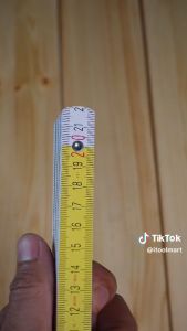 STABILA เครื่องมือ ไม้บรรทัดพับได้ 14555 ขนาด 2 เมตร Type 400 (white/yellow) มีองศา