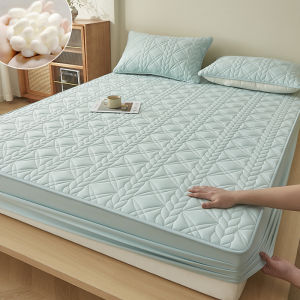 WUYINLIANGPIN | Quilted Four Seasons Universal Silk Proteins Mattress Cover