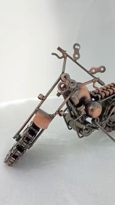 [ Woosilver ] Mô hình xe mô tô cổ điển MHX-0150