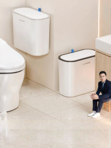 HANSHILIUJIA | New Hanging Garbage Bin With Lid