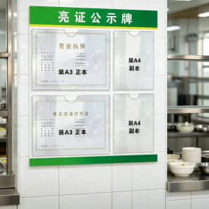 RUIKELAIXIANG | Business License and Permit Display Frame