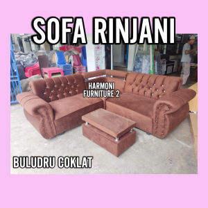 SOFA L SUDUT SOFA RINJANI BANTAL 2 2 SUDUT MINIMALIS FREE ONGKIR SERANG KOTA