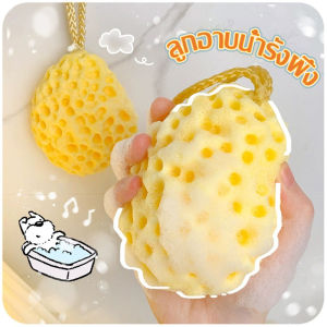 ฟองน้ำอาบ: ฟองน้ำเทียม 2500ml, ถุงเติมเพื่อนุ่มละเอียด อุ้มน้ำได้ดี แม้ผิวเบาะ 2 รายละเอียด ฟองน้ำธรรมชาติเทียม