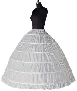Womens Petticoat Crinoline Underskirt for Wedding Ball Gown Tutu Tulle Slips Skirt