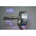 Motor BLDC NIDEC 84w 12-24V chuyên quạt hàng mới, tặng nhôm tản nhiệt cho fet. 