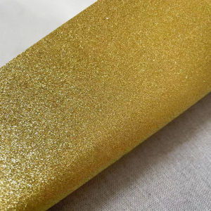 Sparkle Glitter PU Leather Roll Soft Waterproof Material for Stage Background Handmade Bags Shoes Clothing Decoration