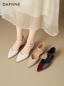 Daphne | Pointed-Toe Flat Soft-Sole Hidden Heel Summer Sandals