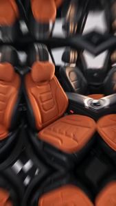 2PCS Universal Front Car Seat Cushion Covers 3D Breathable Fabric Non Slip Seat Protector Pads for Auto SUV Truck Interior