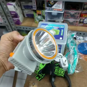 Senter Kepala Selam Anti Air ORIGINAL Daya Besar 220W BONUS Lensa Kuning & Biru + Kacamata Selam | Baterai 7200 Tahan 24 Jam | KISEKI CK-X14D