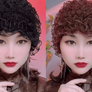 ZHENG FU | Hair Conceal White Hair Breathable Fashion Hair Cap