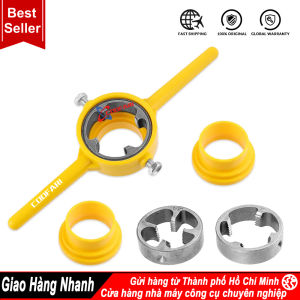 Dụng cụ cắt ống Dụng cụ cắt ống nước PVC NPT Dụng cụ cầm tay bền bỉ 1 / 2 "3 / 4" 1 "Chủ đề màu vàng Tap Die