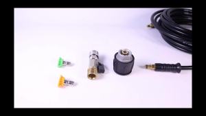 Alta Pressão Washer Bico pulverizador ajustável com válvula Quick Plug Ângulo Controle De Fluxo De Água Karcher Lavor 3000P