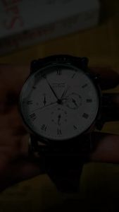 JARAGAR | JARAGAR Sports Automatic Mechanical Watch for Men Multifunctional Fashion Mens Watches Top Brand Luxury Leather Strap Wristwatch
