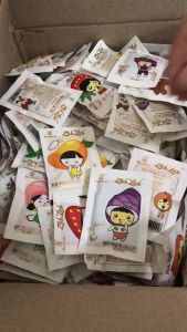 Thạch Zai Zai Đức Hạnh 1Kg Loại Vuông Mix Nhiều Vị