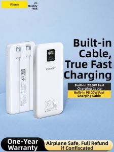 PISEN | Quick Charge Large Capacity Airplane Portable Charger 10000mAh