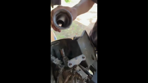 Kunci komsetir honda 4 lubang panjang 155cm pipa tebal 3mm alat bongkar pasang komstir