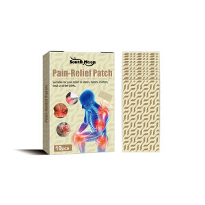 South Moon Pain Relief Patch Lumbar Spine Plaster Relieve Arthritis Spondylosis Muscle Strain Chinese Plaster Pain Relief Knee Patch Cervical Spine Paste Prescription Chinese Care Health Relief Joint Medicine Herbal Pain(10pcs)