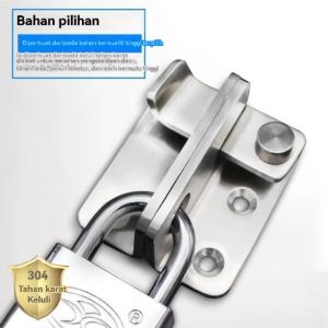 304 keluli tahan karat bilik mandi kunci bilik tidur kunci selak selak keluli tahan karat pintu kunci pintu bolt