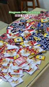 Logo GOLKAR PDIP GERINDRA NASDEM PKN Patch Emblem Prepet Perekat Velkro Tactical Army