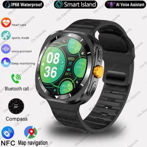 New Watch 7 Ultra Smart Watch 2025 Support Korean GPS Compass NFC Outdoor Sports AMOLED Bluetooth Call Watch7 Upgrade Smartwatch