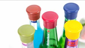 10pcs Silicone Wine Bottle Caps Seasoning Bottle Stopper Red Wine Bottle Stopper Bar Tool Accessories