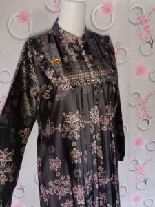 GAMIS LEBARAN TERBARU MEWAH DAN ELEGANT GAMIS KEKINIAN cradesa SILK