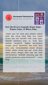 Seni Berbicara by Larry King dan Bill Gilbert