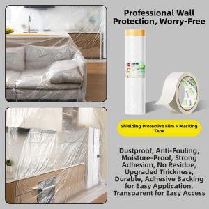deli | Dust Proof Moisture Proof Pollution Proof Furniture Protective Film