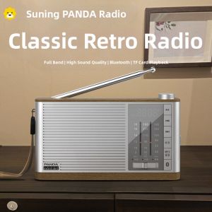 PANDA | Portable Wireless Bluetooth Speaker Panda T-58 Retro Integrated Audio Player Card Insertion Small Size Home Use Speaker