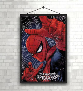 Bandai | Movie Characters Spider-man Oil Painting By Number DIY Home Decor Modern Wall Decor for Living Room Bedroom Gift No Frame
